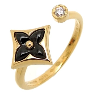 ˇShiny JewelryˇSTAR 1 DIAMOND OPEN RING ROSE GOLD
