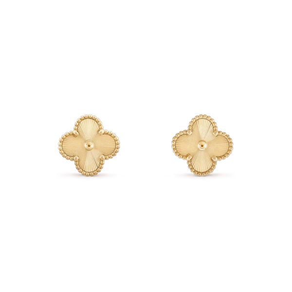 ˇShiny JewelryˇCLOVER MINI 9.5MM LASER EARRINGS