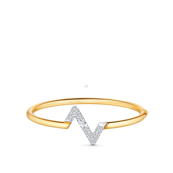 ˇShiny JewelryˇVOLTE UPSITE DOWN GOLD DIAMOND BRACELET