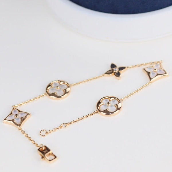 ˇShiny JewelryˇLEAF CLOVER BRACELET