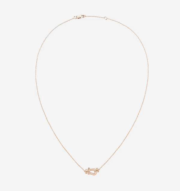 ˇShiny JewelryˇFORCE 10 DIAMOND PINK GOLD NECKLACE MINI MODEL