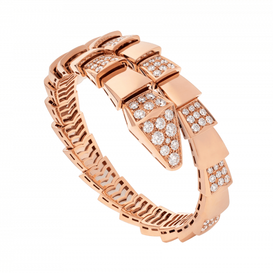 ˇShiny JewelryˇSERPENTI BRACELET ROSE GOLD DIAMOND