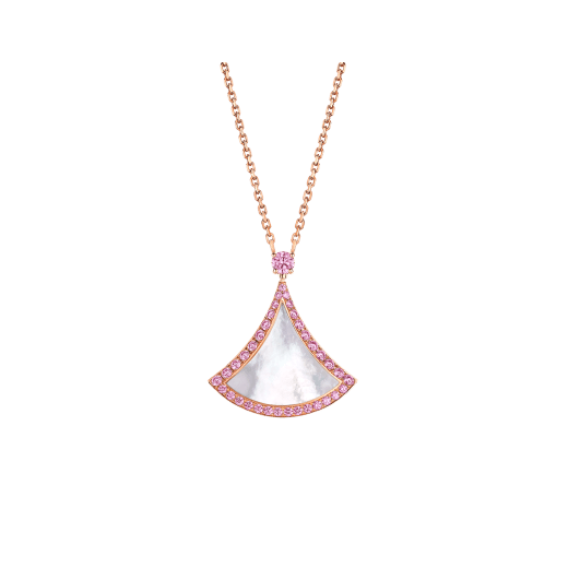 ˇShiny JewelryˇDREAM NECKLACE MOP DIAMOND PINK