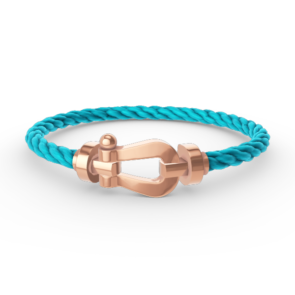 ˇShiny JewelryˇFORCE LARGE HORSESHOE NO DIAMOND BRACELET ROSE GOLD