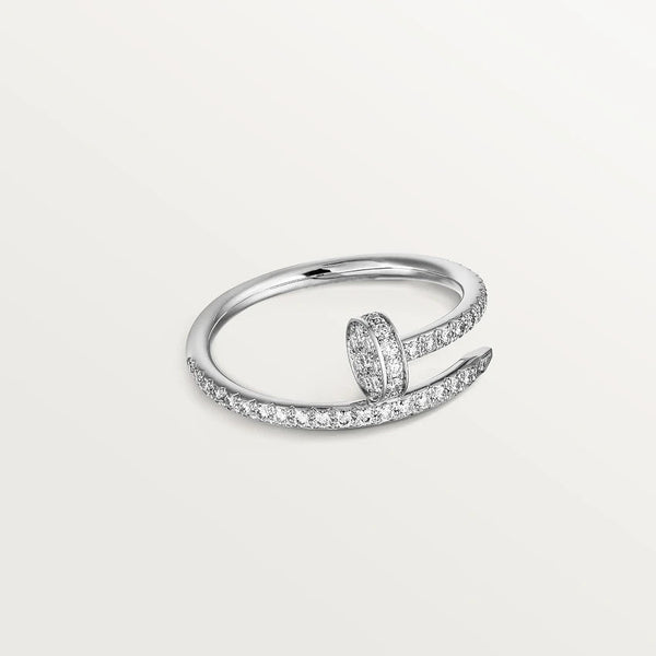 ˇShiny JewelryˇJUSTE RING 1.8MM SILVER DIAMONDS